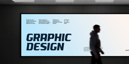 Buzer Rock Font Poster 11