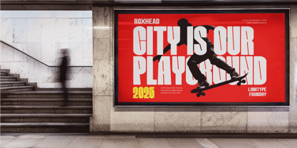 Roxhead Font Poster 10