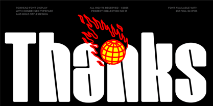 Roxhead Font Poster 12