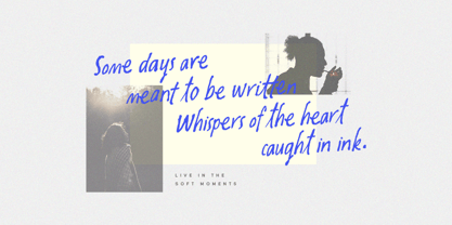 Oliver Whisper Font Poster 2