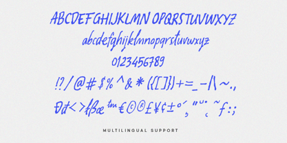 Oliver Whisper Font Poster 8