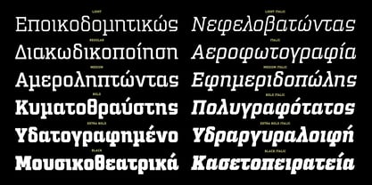 PF Synch Pro Font Poster 10