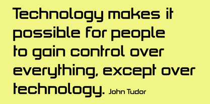 PF Haus Square Pro Font Poster 6