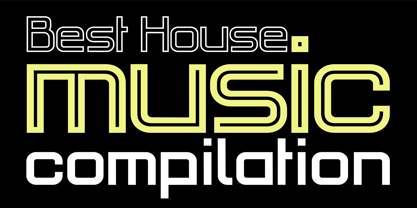 PF Haus Square Pro Font Poster 1