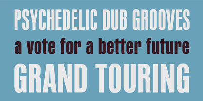 PF Fusion Sans Pro Font Poster 4