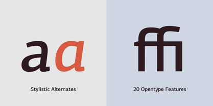 PF Centro Sans Pro Font Poster 6