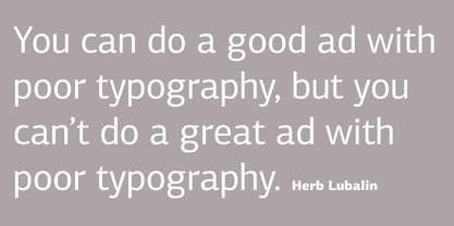 PF Centro Sans Pro Font Poster 4