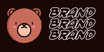 Sardono Inline Font Poster 9