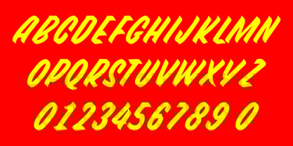 BG Casual Font Poster 5