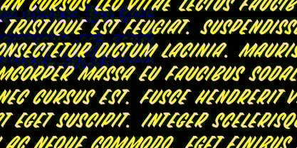 BG Casual Font Poster 3