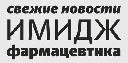 PF Adamant Sans Pro Font Poster 10