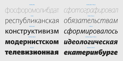 PF Adamant Sans Pro Font Poster 12