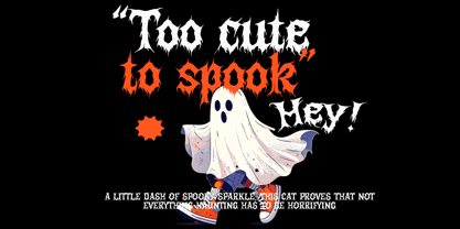 Spooky Party Club Font Poster 10