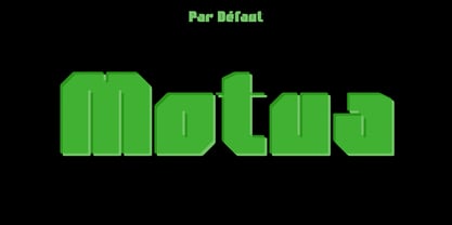 Motua Font Poster 1