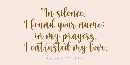 Bertian Font Poster 6