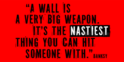 PF Fuel Pro Font Poster 4