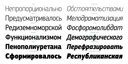 PF Square Sans Condensed Pro Font Poster 10