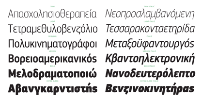 PF Square Sans Condensed Pro Font Poster 8