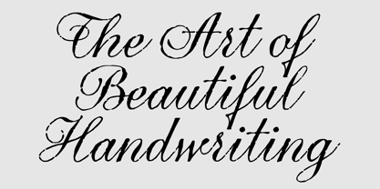 PF Rafskript Font Poster 2