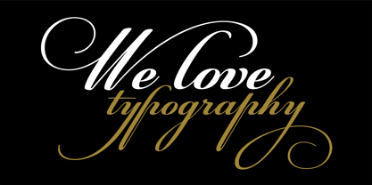 PF Champion Script Pro Font Poster 8