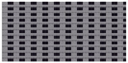 55555 System Font Poster 2