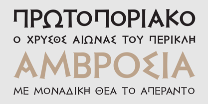 PF Hellenica Pro Font Poster 6