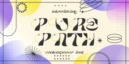 Pure Path Font Poster 1