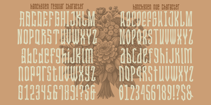 Hanchysen Font Poster 3