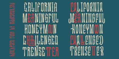 Hanchysen Font Poster 8