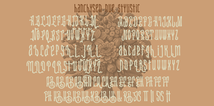 Hanchysen Font Poster 7