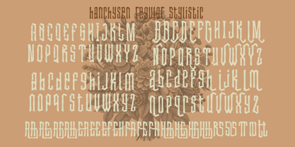 Hanchysen Font Poster 5