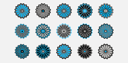 PF Ornamental Treasures Font Poster 4