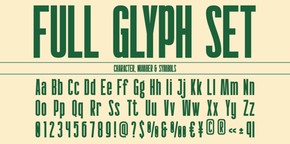 Gondens Font Poster 9