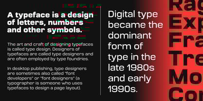 Vastory Variable Font Poster 4