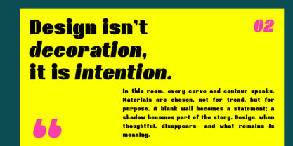 Karnel Font Poster 2