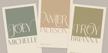 Tremella Font Poster 5