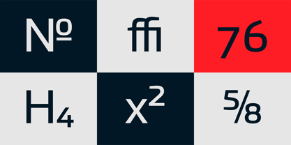 PF Benchmark Pro Font Poster 6