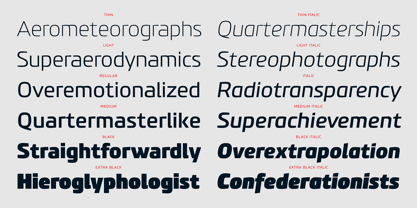 PF Benchmark Pro Font Poster 5
