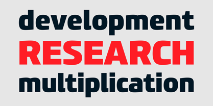 PF Benchmark Pro Font Poster 3