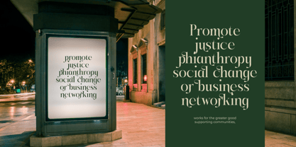 Karosa Font Poster 12