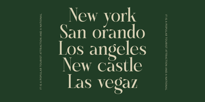 Karosa Font Poster 5