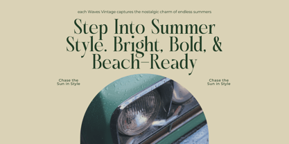 Karosa Font Poster 6