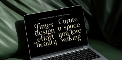 Karosa Font Poster 7