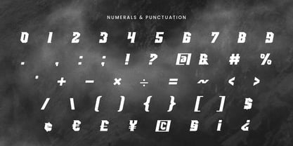 Pronair Font Poster 8