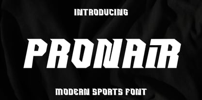 Pronair Font Poster 1
