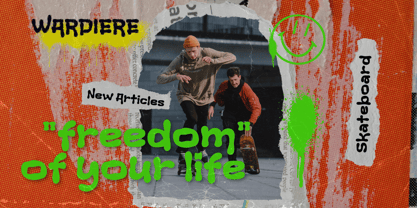 Cuaniges Font Poster 2