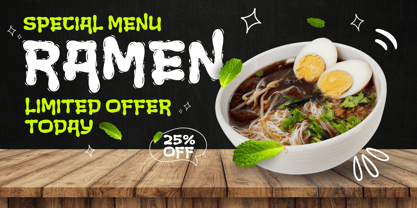 Cuaniges Font Poster 3