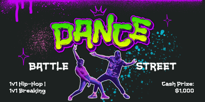 Cuaniges Font Poster 4