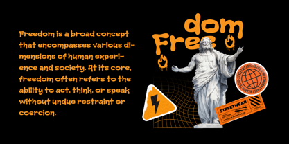 Cuaniges Font Poster 6