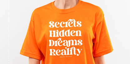 Dream Silvers Font Poster 3